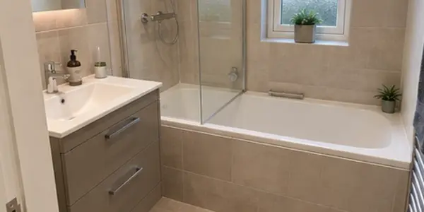 Bathroom ideas for East Kilbride’s post-war family homes bathroom example